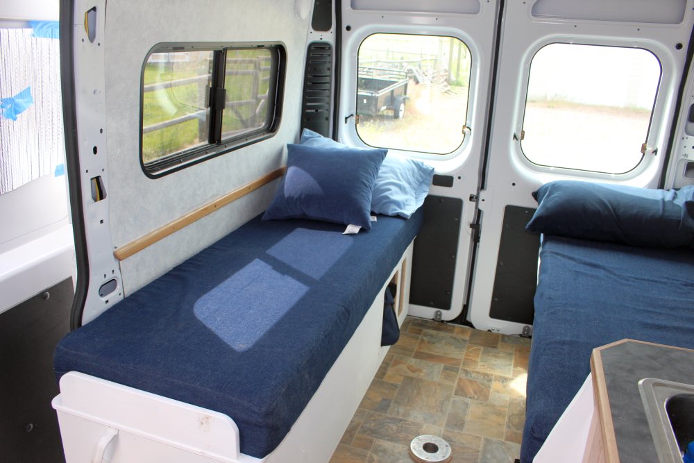 mattress size cargo van
